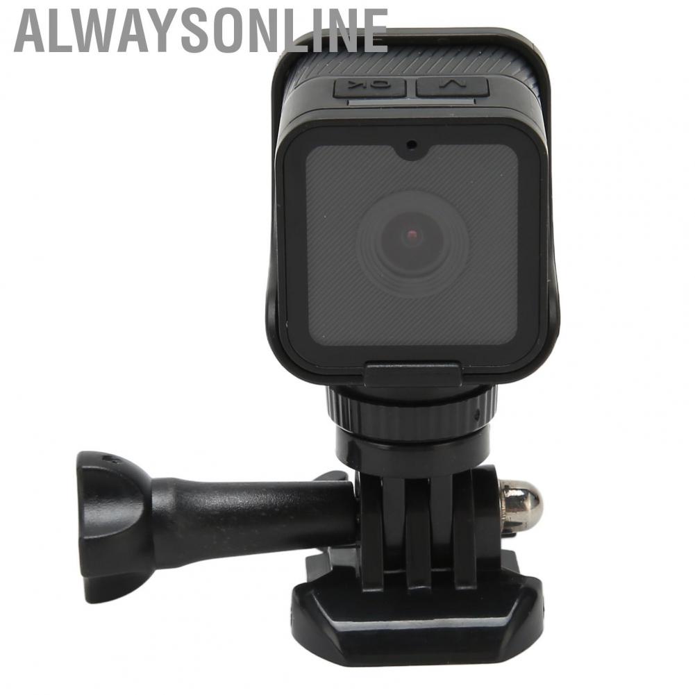 Alwaysonline Sports Mini  Practical ABS USB Charging Action Built in Microphone WiFi with Strap for Travel Photography