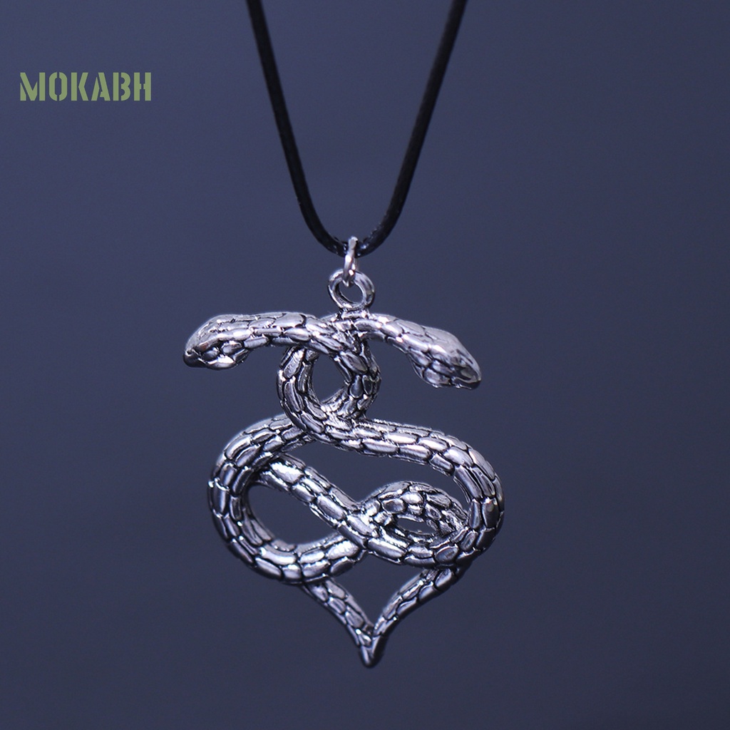 [Mới] Vòng cổ Mặt Hình Rắn Mạ Điện Phong Cách Punk Cá Tính Trang Trí Vòng cổ Cổ Điển Dành Cho Nữ