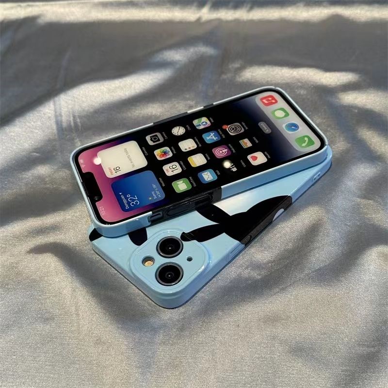 Ốp Điện Thoại Cứng Họa Tiết Hoạt Hình Chú Thỏ Dễ Thương Cho iPhone13promax 11 1214pro