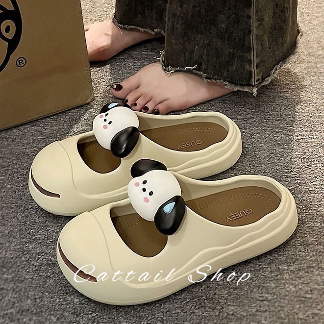 Cattail dép dép nữ dép bánh mì nữ dép bánh mì nữ Chống Trượt 0601006