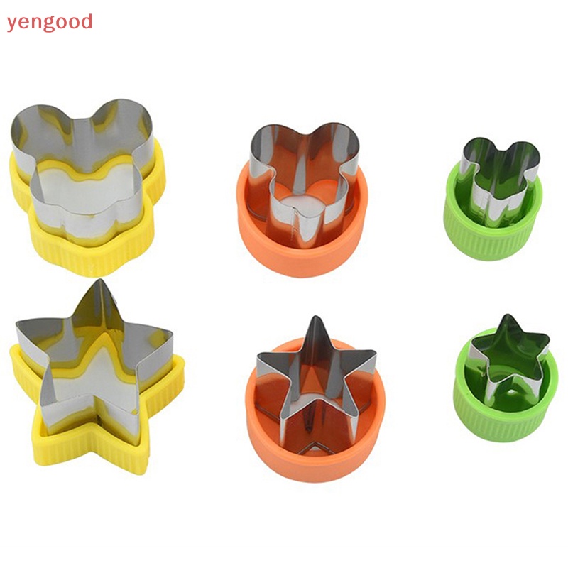 Dụng Cụ Cắt Rau Củ Quả Hình Ngôi Sao Bằng Thép Không Gỉ