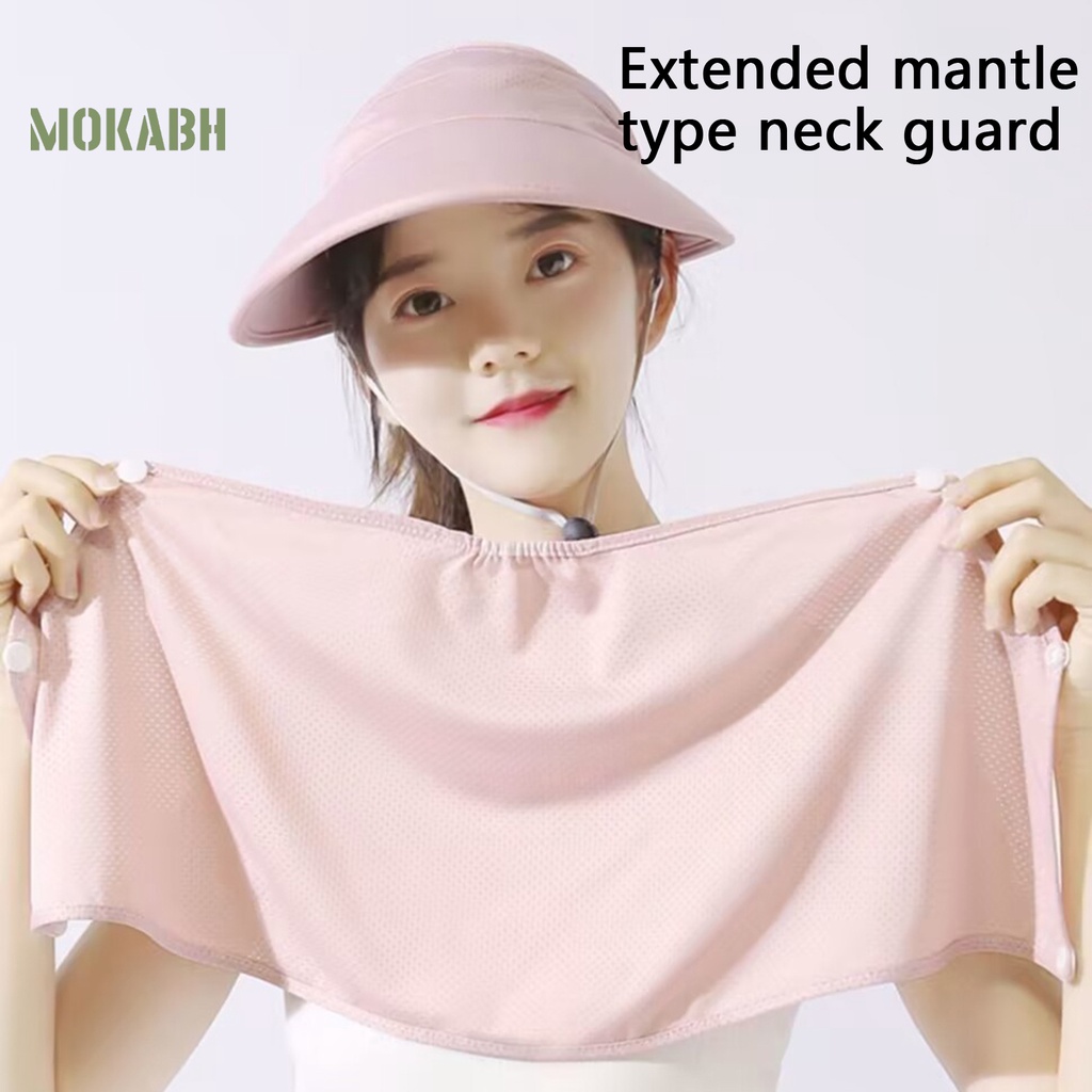 Mũ Chống Nắng / Gió Hở Chóp Co Giãn Thoáng Khí Màu Sắc Trơn Dành Cho Nữ