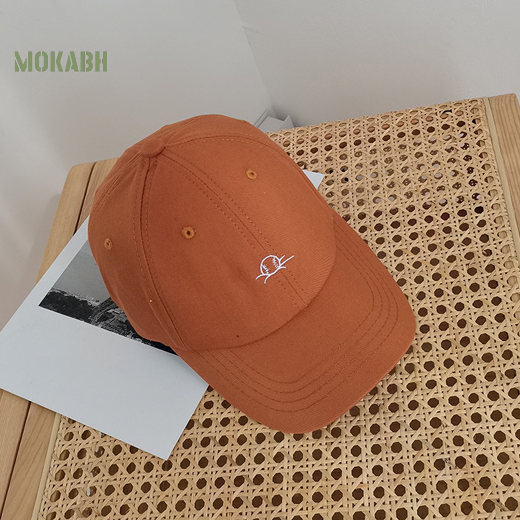 Mũ Lưỡi Trai Cotton Nhiều Màu Sắc Có Dây Đeo Điều Chỉnh Được Dành Cho Nữ