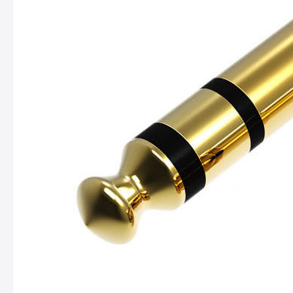 5Pcs/Set Headphone Adapeters Gold-Plated Durable 6.35Mm 1/4 Inch Port Plug To 3.5Mm Male Stereo Socket Adapter [Q/14]