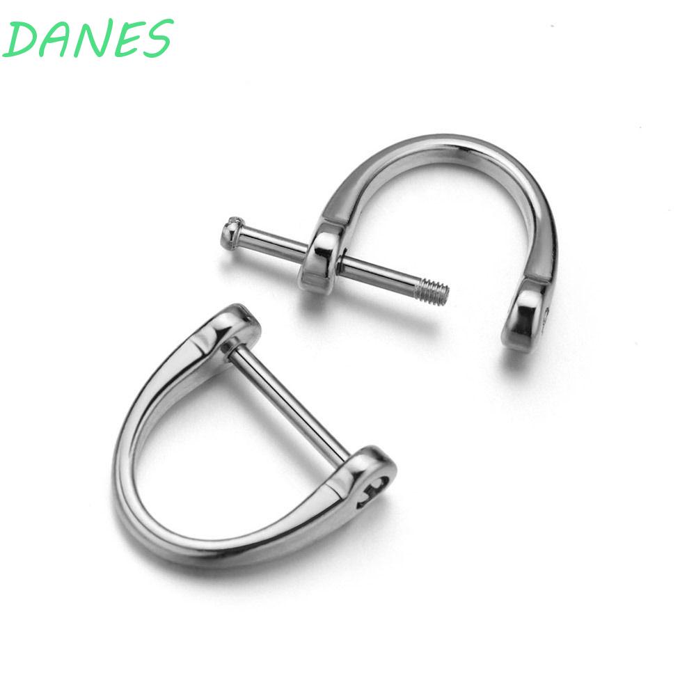 Móc Chìa Khóa Hình Chữ D Dày Dặn Kiểu Cổ Điển Tiện Dụng Sửa Chữa Túi Xách