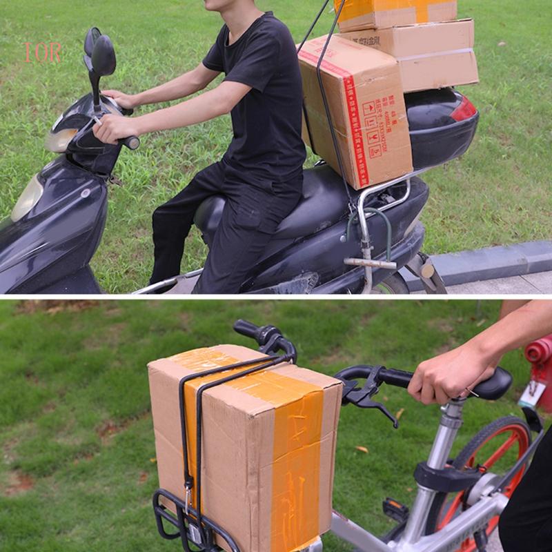 Dây Thừng Dày Dặn Co Giãn Chất Lượng Cao Kèm Móc Chữ J Cho Xe Máy