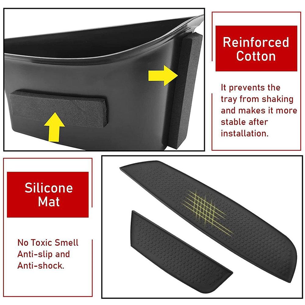 Hộp Đựng Đồ Dùng Gắn Cửa Trước / Sau Xe Hơi Tiện Dụng Cho E-Class W212 Sedan S5T9