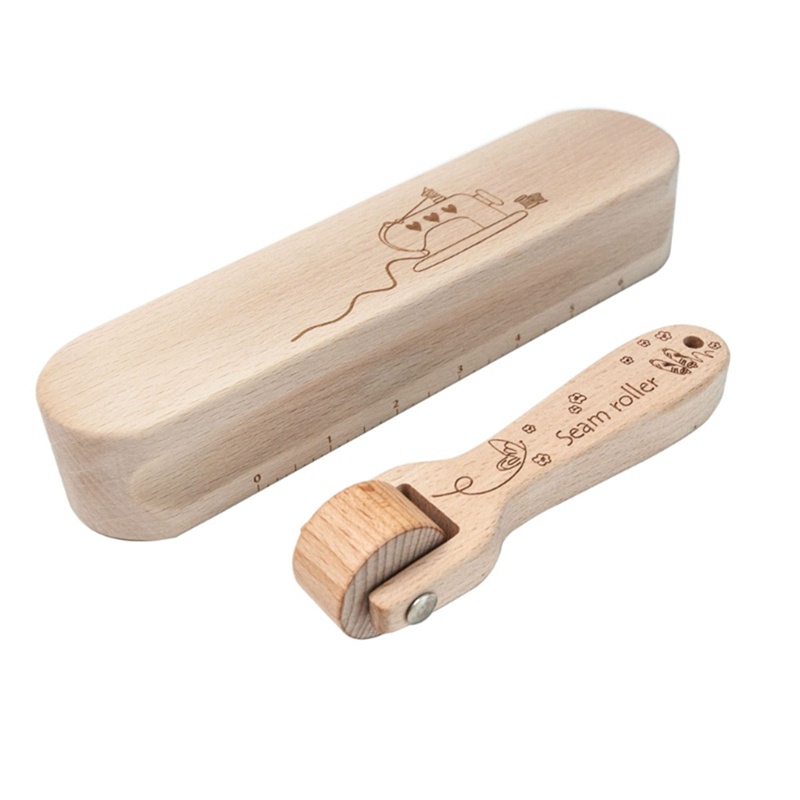 1 Bộ Dụng Cụ May Vá Bằng Gỗ Nhiều Màu Sắc Dùng Trang Trí Nhà Cửa