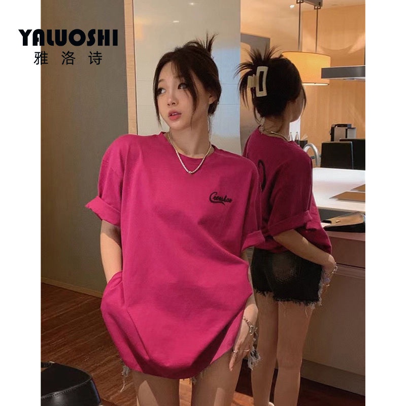 COZOK Áo Thun Tay Ngắn In Chữ Thời Trang