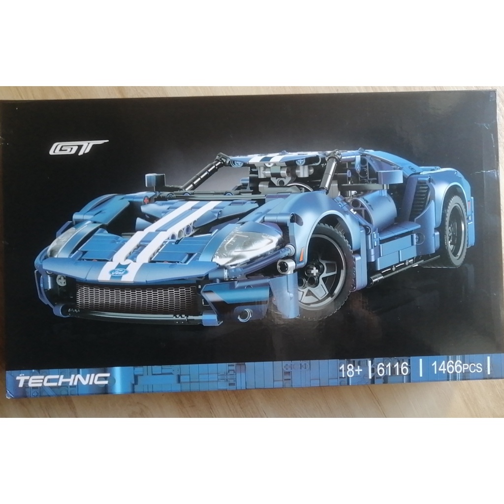 Đồ chơi lắp ráp mô hình Technic Siêu Xe Thể Thao Ford GT 6116