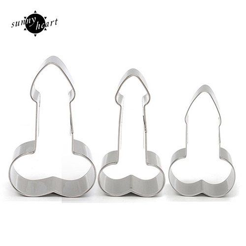 Set 3 Khuôn Cắt Làm Bánh Bằng Thép Không Gỉ Tiện Dụng