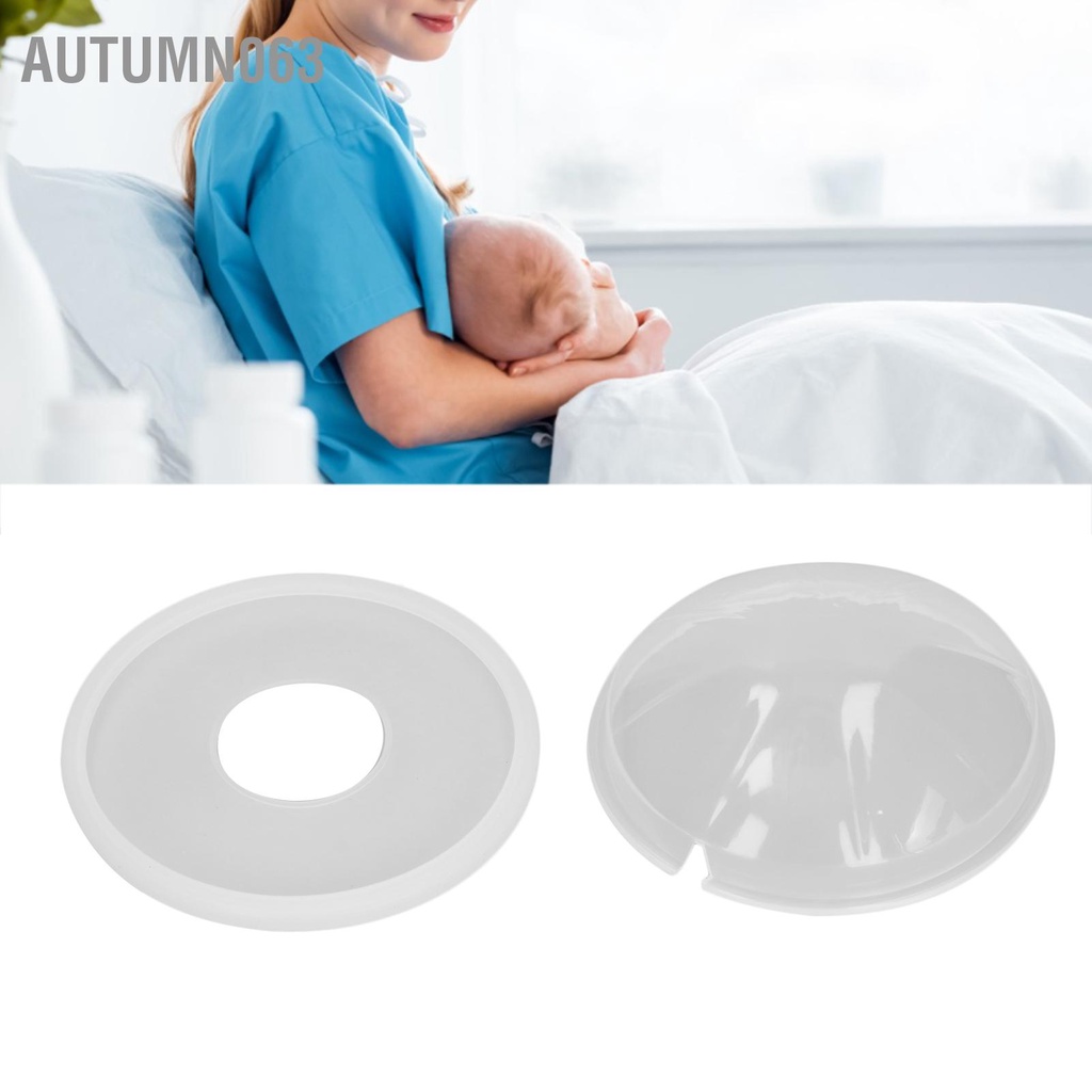 Autumn063 2 Chiếc Sữa Mẹ Thu Đeo Có Thể Tái Sử Dụng Thực Phẩm Cấp Điều Dưỡng Ly Thông Gió Tốt Ngực Vỏ