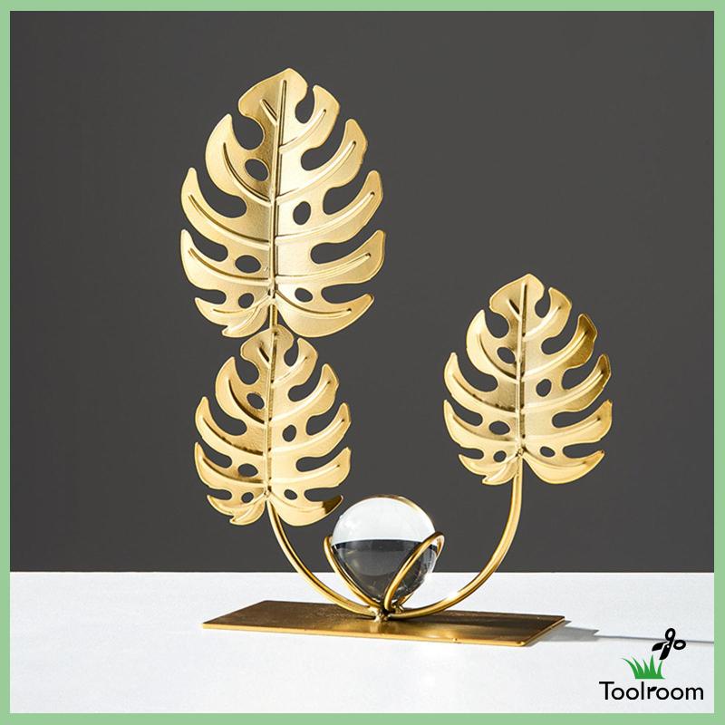 Mô Hình Chiếc Lá Bằng Kim Loại Dùng Trang Trí Nhà Cửa Phong Cách Hiện Đại