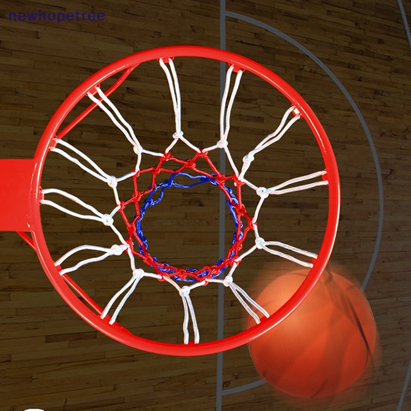 Ntvn Lưới Chơi Bóng Rổ Ba Màu Đỏ + Trắng + Xanh Dương Tiêu Chuẩn OIK