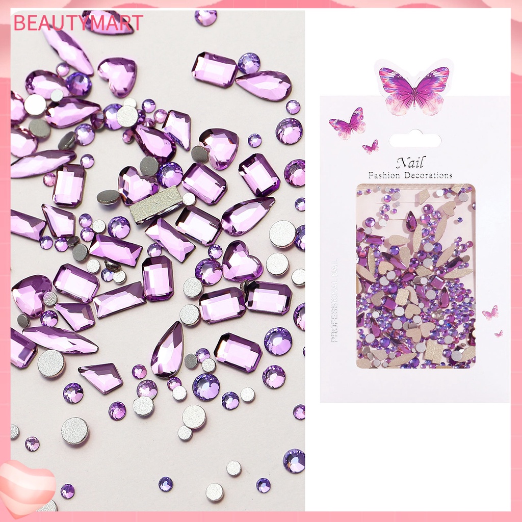 1 Túi Đáy Phẳng Trọng Lượng Nhẹ Hình Dạng Đặc Biệt Trang Trí Móng Tay [beautymart]