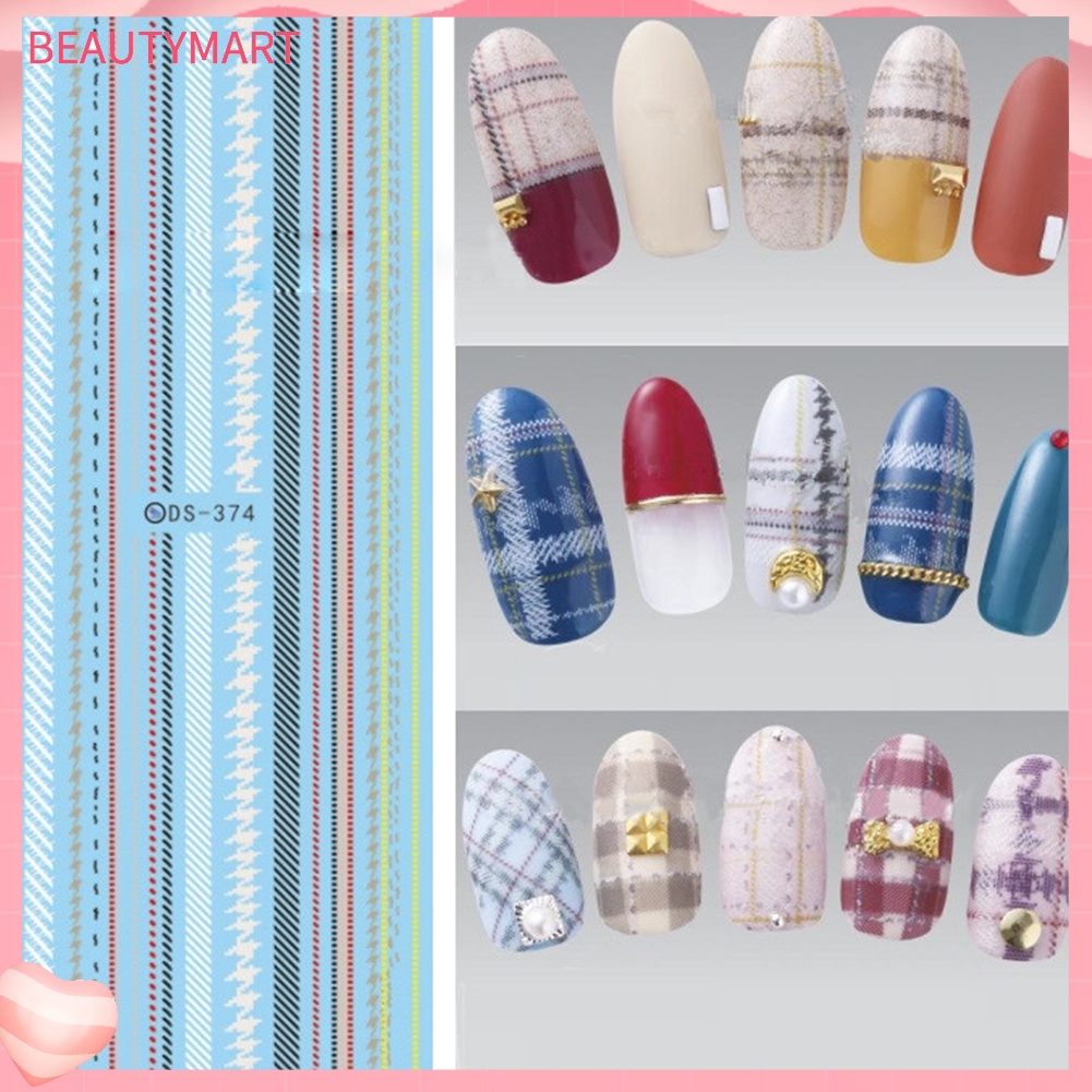 Miếng Dán Trang Trí Móng Tay Chuyển Nước Họa Tiết Mèo Và Đầu Lâu Phong Cách Harajuku