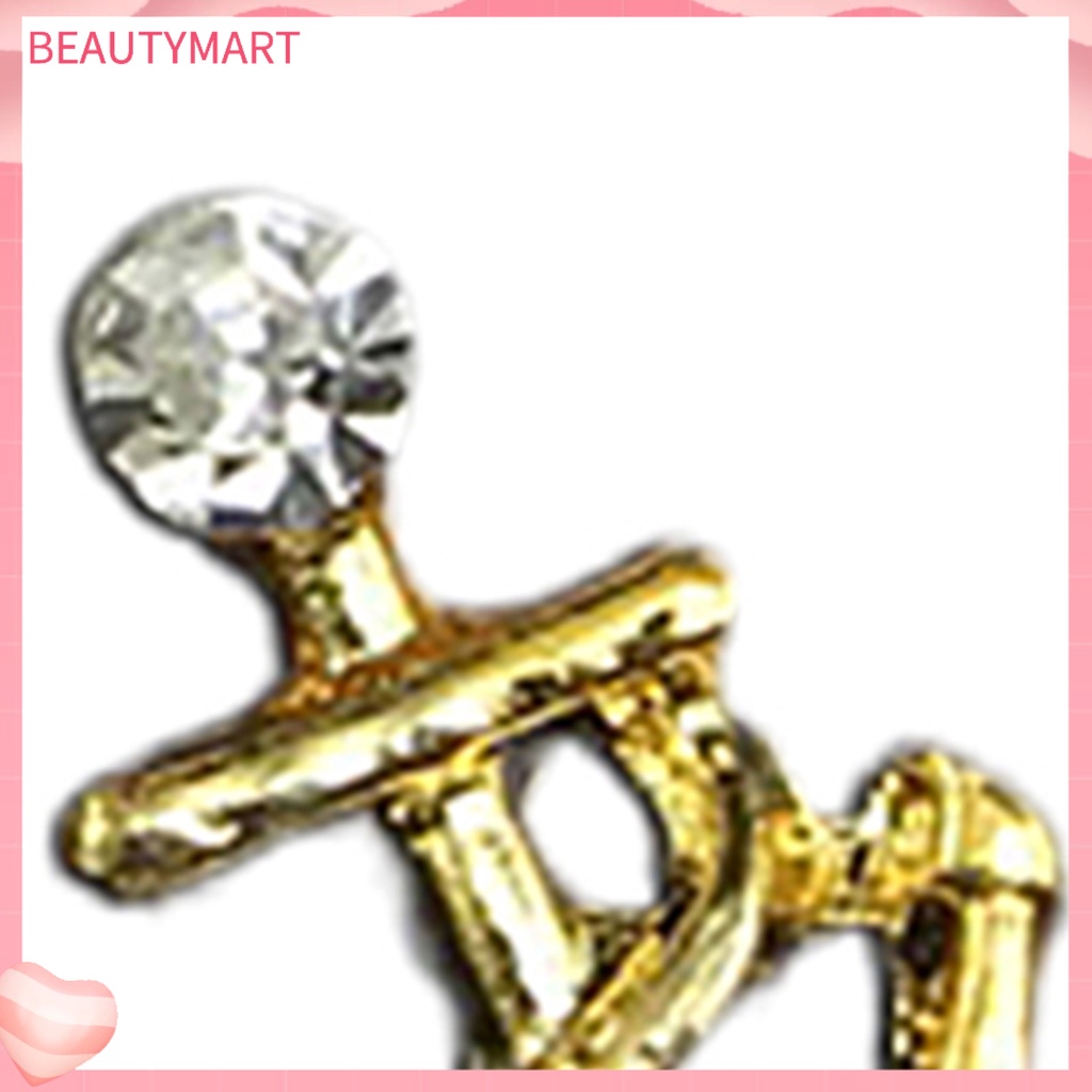 Miếng Dán Trang Trí Móng Tay Trọng Lượng Nhẹ Đính Đá DIY Dành Cho Nữ