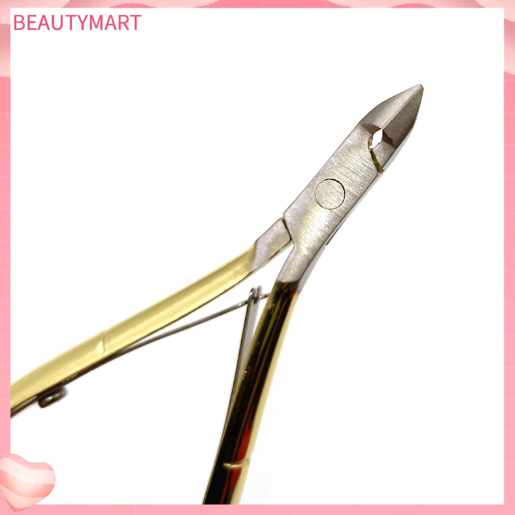 Kềm Cắt Móng Hai Lò Xo Bằng Thép Không Gỉ Chống Mài Mòn Loại Bỏ Da Chết