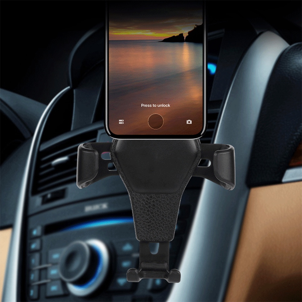 Giá Đỡ Điện Thoại Hình Tam Giác Gắn Điều Hòa Xe Hơi