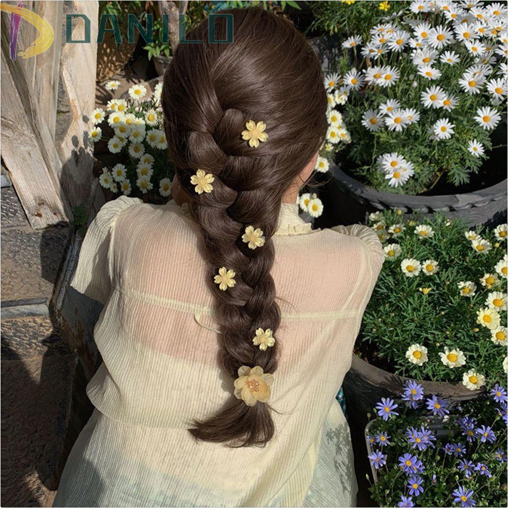 Kẹp Tóc Màu Trơn Họa Tiết Hoa Anh Đào Bằng Nhựa Resin Dễ Phối Đồ Thời Trang Phong Cách Hàn Quốc