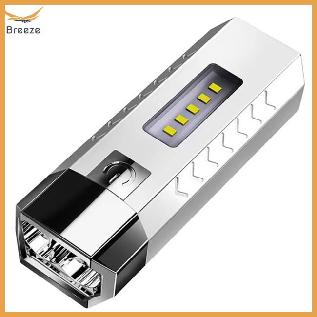 Đèn Pin Led Cob Mini Sạc Usb Đa Năng Dành Cho Xe Đạp