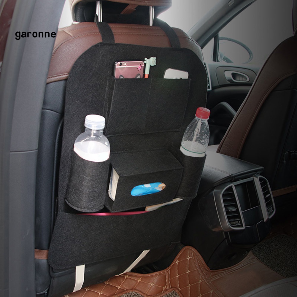 Túi Đựng Đồ Nhiều Ngăn Treo Sau Ghế Xe Hơi Gọn Gàng Giá Đỡ