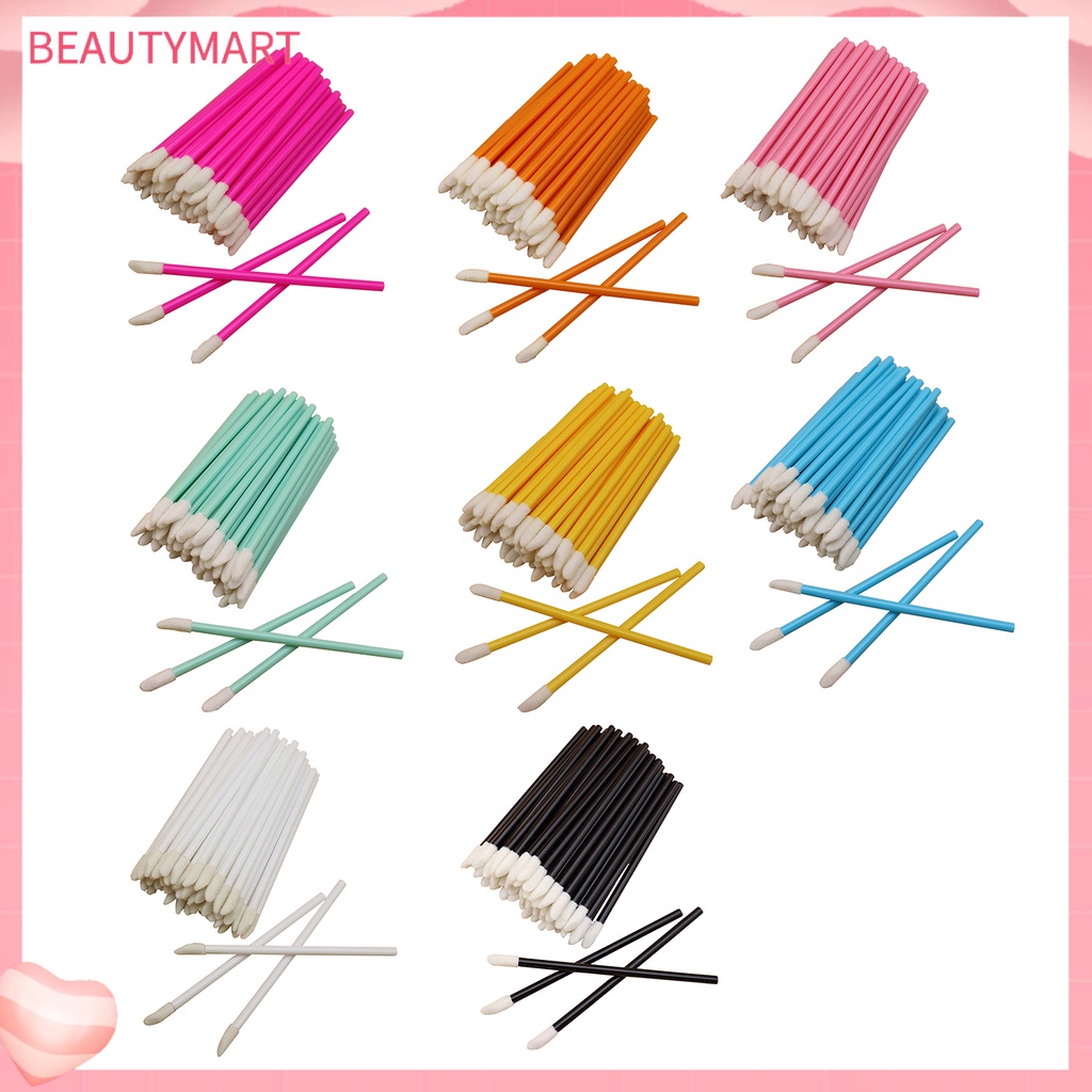 Set 50 Cọ Tô Son Môi Trang Điểm Dùng Một Lần