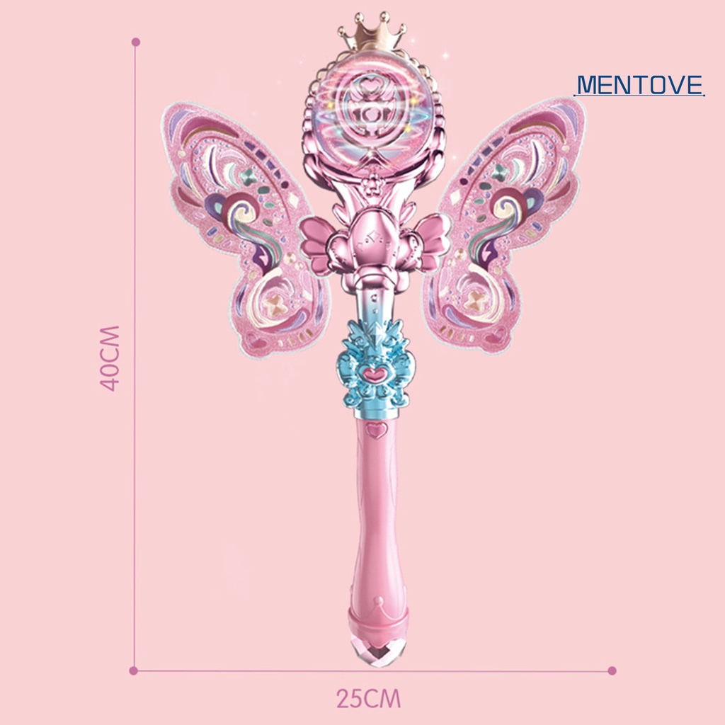 Cây Đũa Phép Bằng Nhựa Có Công Tắc Dành Cho Bé Gái