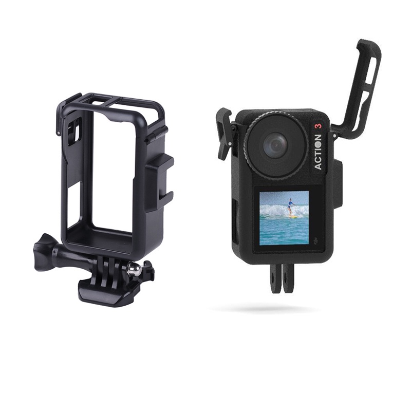 Action 3 khung bảo vệ viền chống rơi mở rộng giá đỡ viền cho dji osmo action 3 / dji action 4 phụ ki