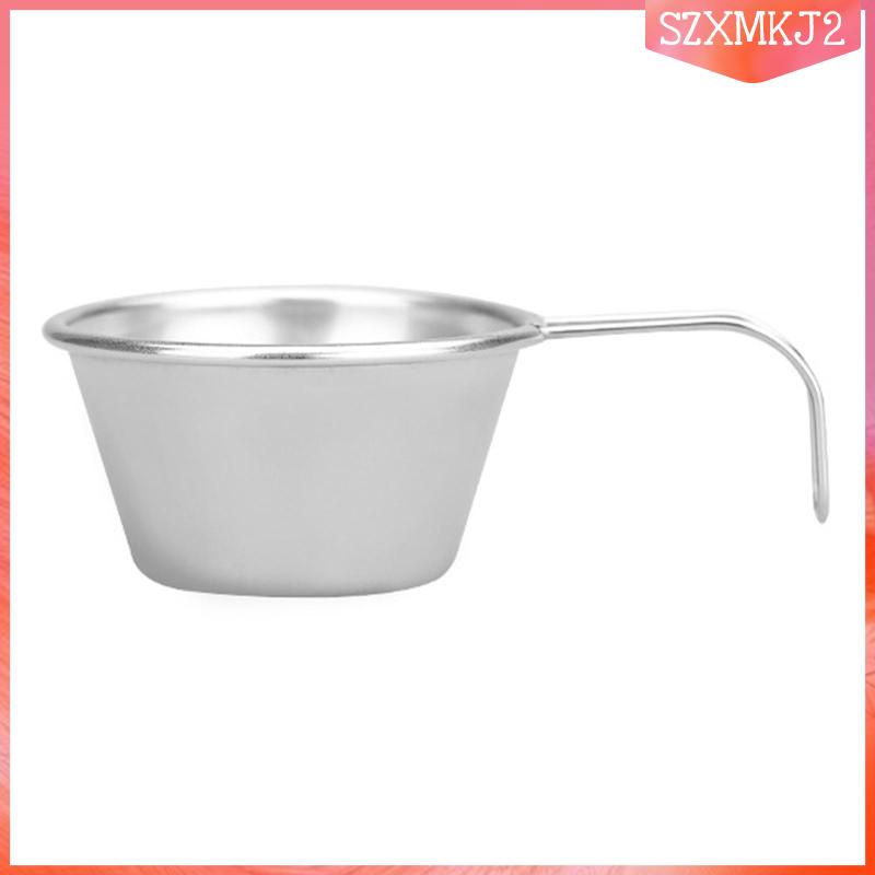 Bộ 2 Tô Đựng Thức Ăn Bằng Thép Không Gỉ Thiết Kế Nhỏ Gọn Tiện Dụng Mang Theo Du Lịch Cắm Trại