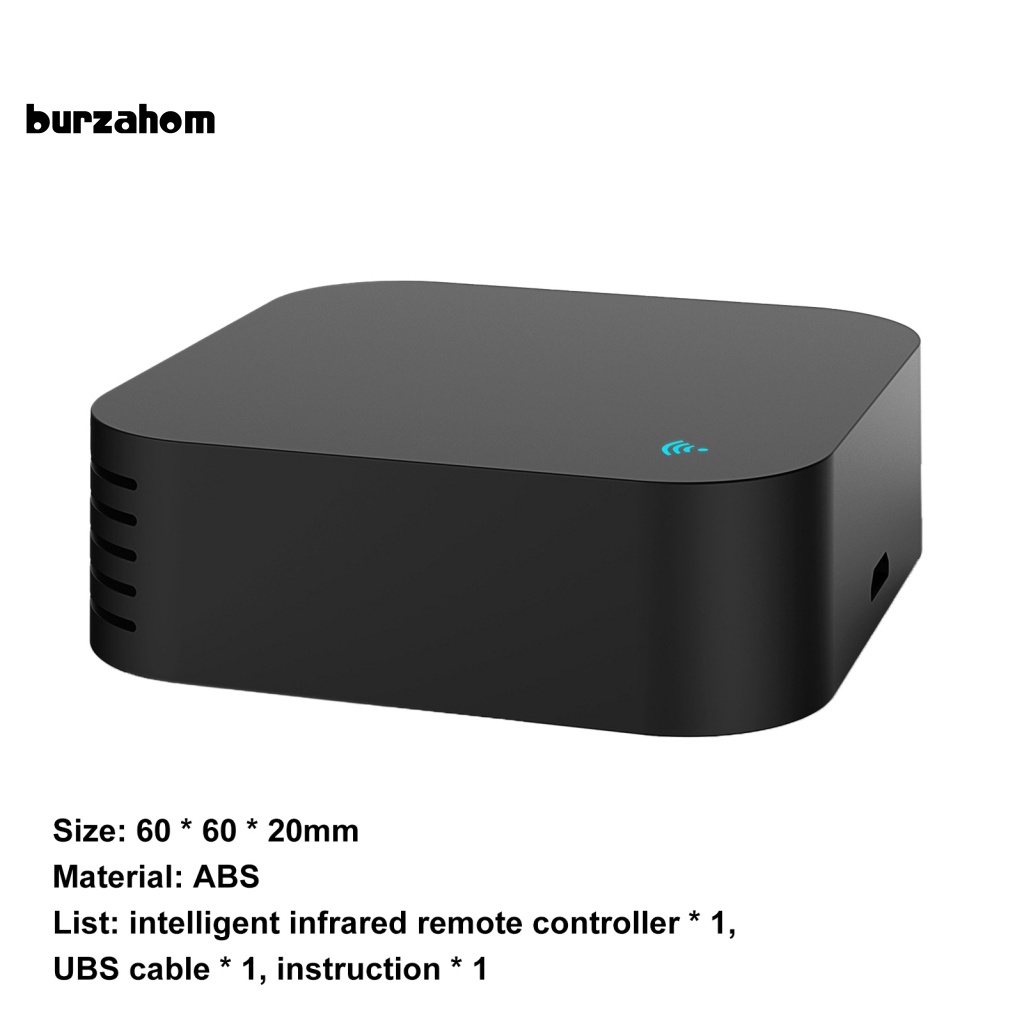 Thiết Bị Điều Khiển Từ Xa Thông Minh Hình Vuông Bằng ABS Điều Khiển Giọng Nói Và Cảm Biến Cho Alexa TV Air S06Pro