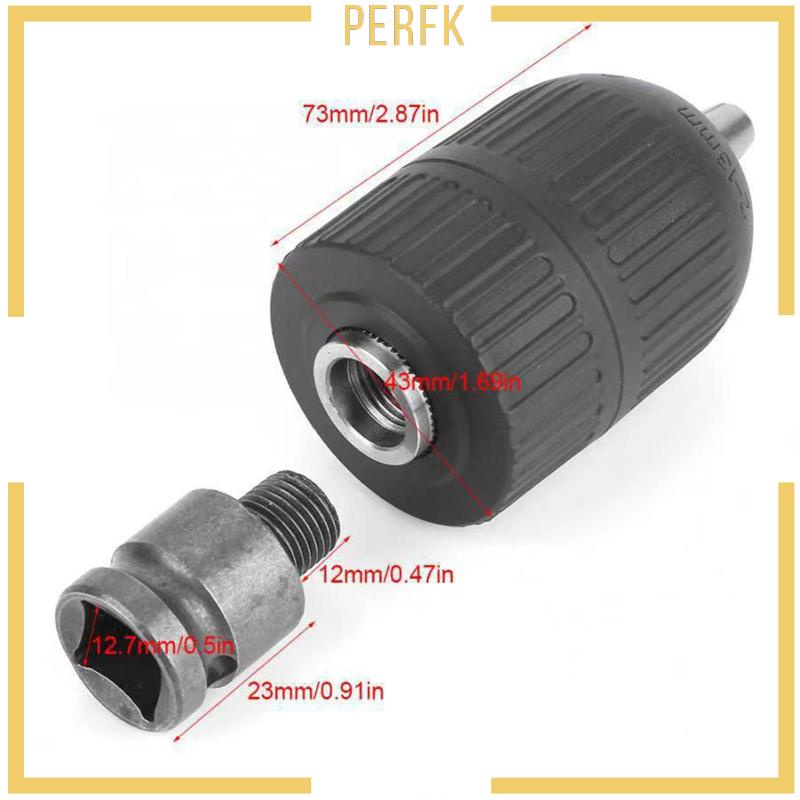 Set 10 Đầu Chuyển Đổi Mũi Khoan 1 / 2 "2-13mm Chuyên Dụng