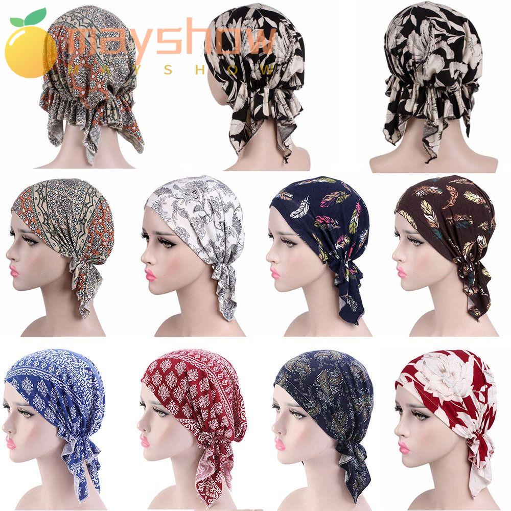 Mũ Trùm Đầu Bằng Cotton In Họa Tiết Hoa Đa Ứng Dụng Cho Nam Và Nữ