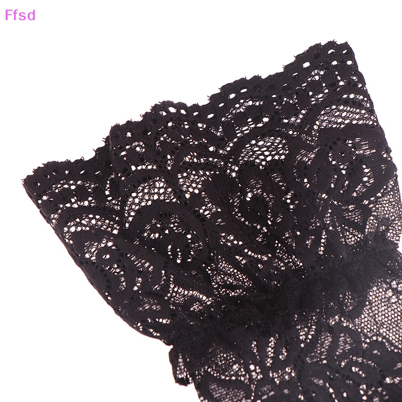 {Ffsd} 1 Cặp Vòng Tay Giả Xếp Ly Trang Trí Ren Có Thể Tháo Rời * Bán Chạy