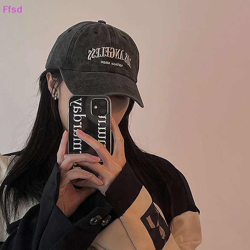 {Ffsd} Mũ Bóng Chày Thể Thao Cotton Mềm Mại Cỡ Lớn In Chữ Pring Thời Trang Xuân Hè Phổ Biến Dành Cho Bạn Nữ * Bán Chạy