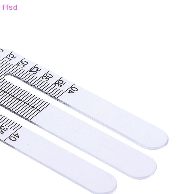 {Ffsd} Thước Đo Độ PH Hình Chữ M Trong Suốt Có Thang Đo Độ PH * Bán Chạy Cho Học Sinh
