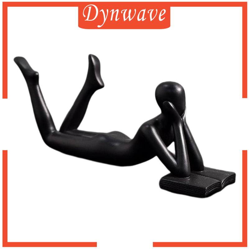 Tượng Người Suy Nghĩ Trừu Tượng Bằng Nhựa Resin Trang Trí Phòng Khách