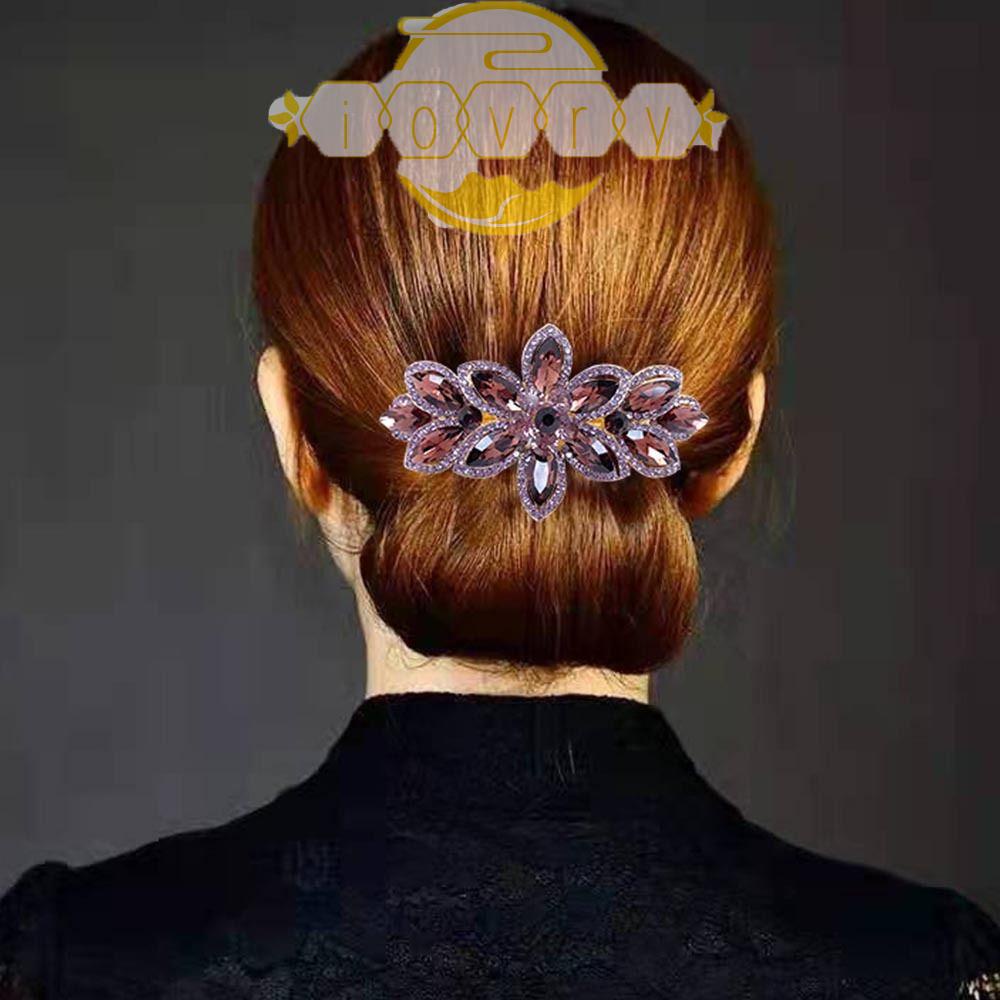 Kẹp Tóc Màu Ngà Phong Cách Hàn Quốc Cổ Điển Thời Trang Cho Nữ