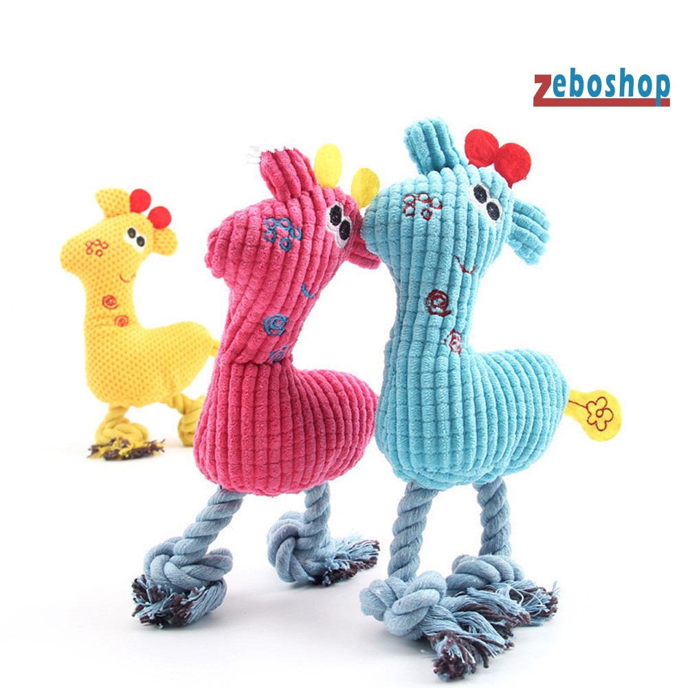 Đồ Chơi Hươu Nhồi Bông Có Âm Thanh Vui Nhộn Cho Thú Cưng