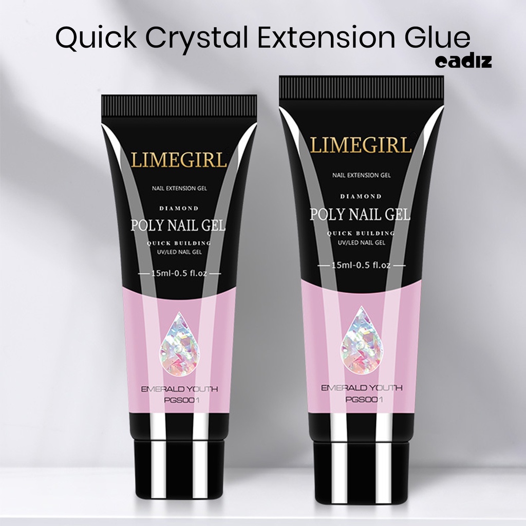 Bộ Gel Nối Móng Tay Nhanh Khô Đa Năng Chuyên Nghiệp 15ml