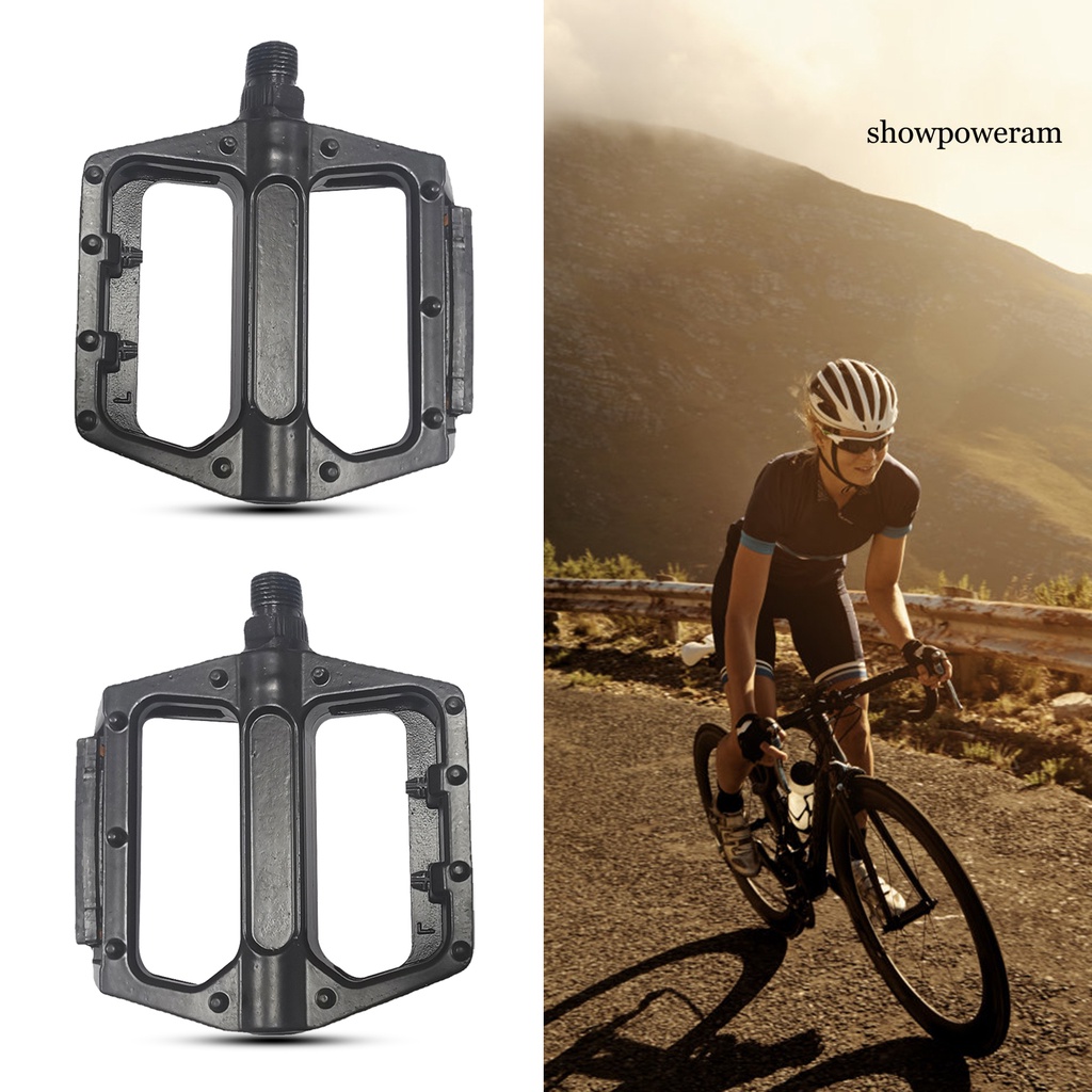 1 Cặp Bàn Đạp Xe Đạp Trái / Phải Bằng Hợp Kim Nhôm Siêu Nhẹ Chất Lượng Cao