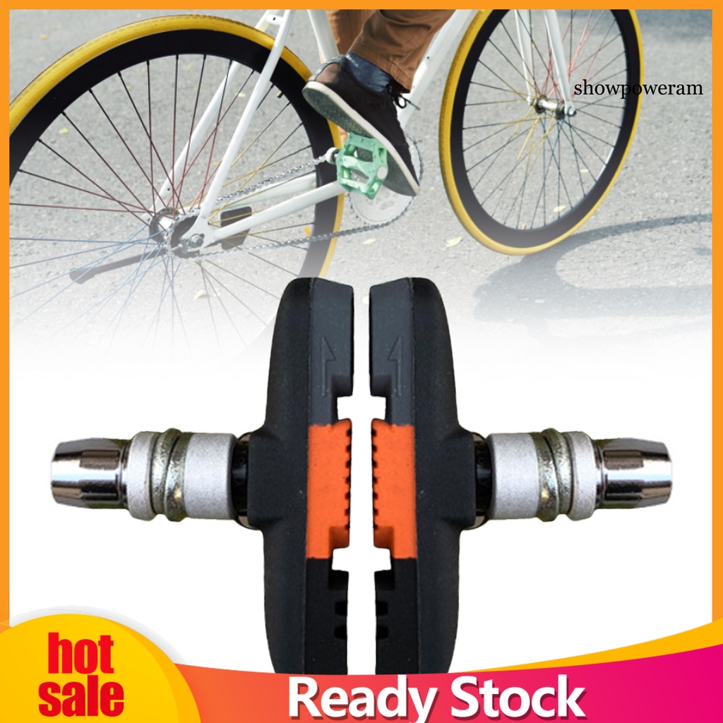 1 Cặp Đệm Phanh Xe Đạp Hình Chữ V Giảm Tiếng Ồn Trọng Lượng Nhẹ Tiện Dụng