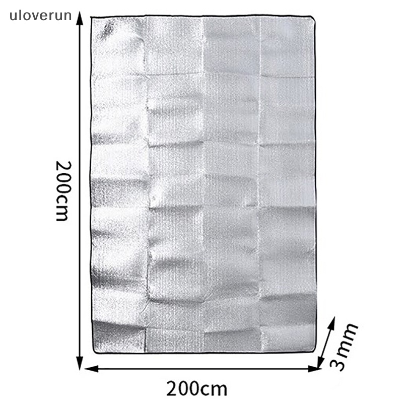 Thảm Lá Nhôm Hai Mặt Chống Nước Đa Ứng Dụng Cho Hoạt Động Ngoài Trời