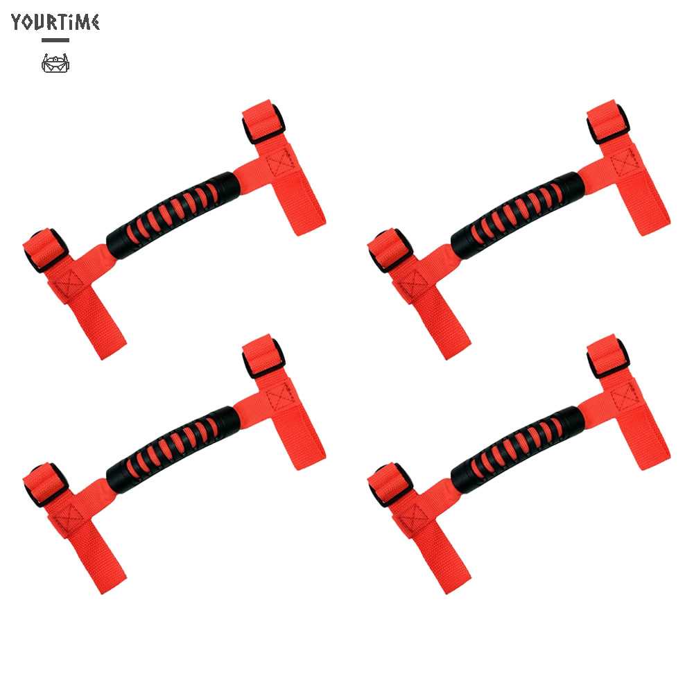 Bộ 4 Dây Gắn Tay Nắm Cửa Xe Hơi Chống Trượt Tiện Lợi