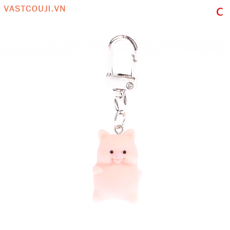 Móc Khóa Hình Heo Hồng Đáng Yêu Xinh Xắn