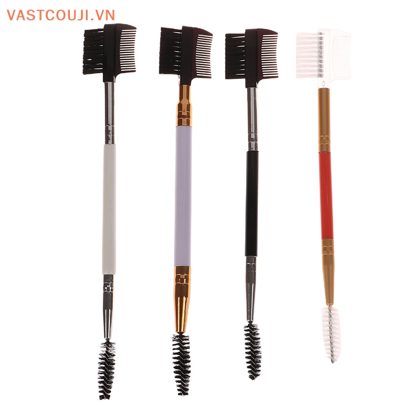1 Cọ Hai Đầu VASTJI Trang Điểm Lông Mày / Lông Mi Làm Đẹp