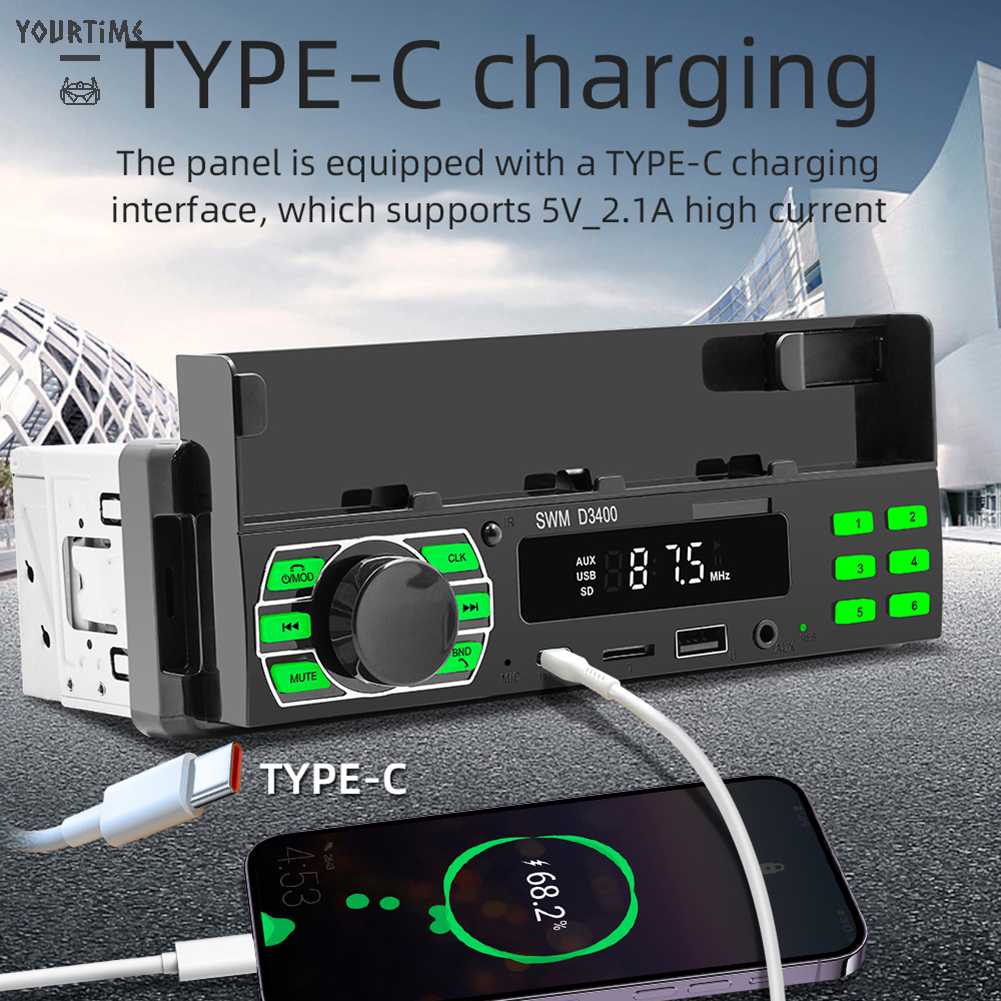 Bộ Điều Khiển Từ Xa Hỗ Trợ Thẻ Âm Thanh Nổi Trên Xe Hơi