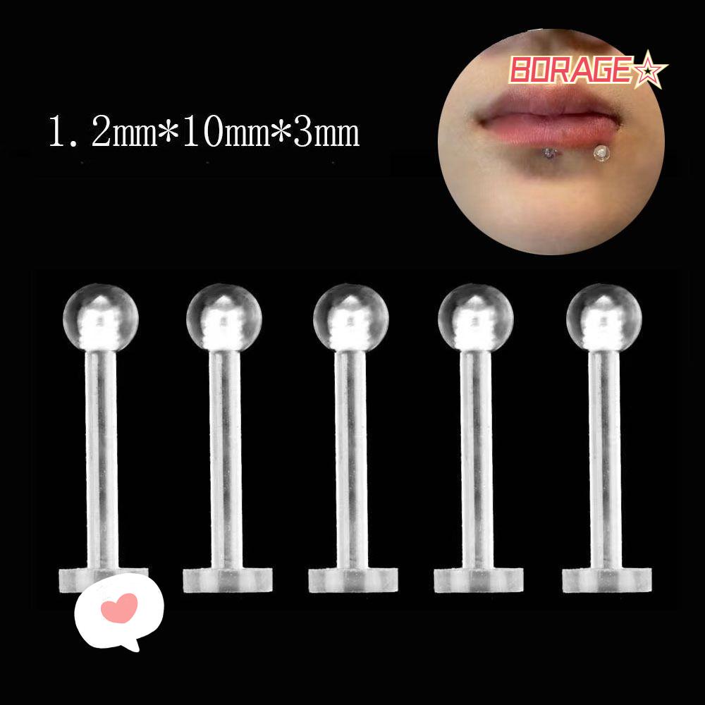 Khuyên Xỏ Mũi / Môi / Cơ Thể Vô Hình BORAG Labret