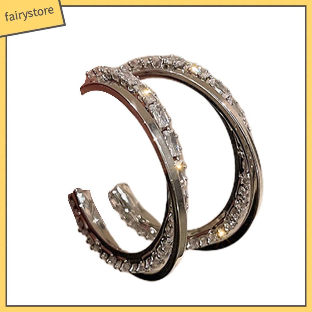 1 Đôi Bông Tai Hình Bướm / Ngọc Trai Giả Lấp Lánh Thời Trang