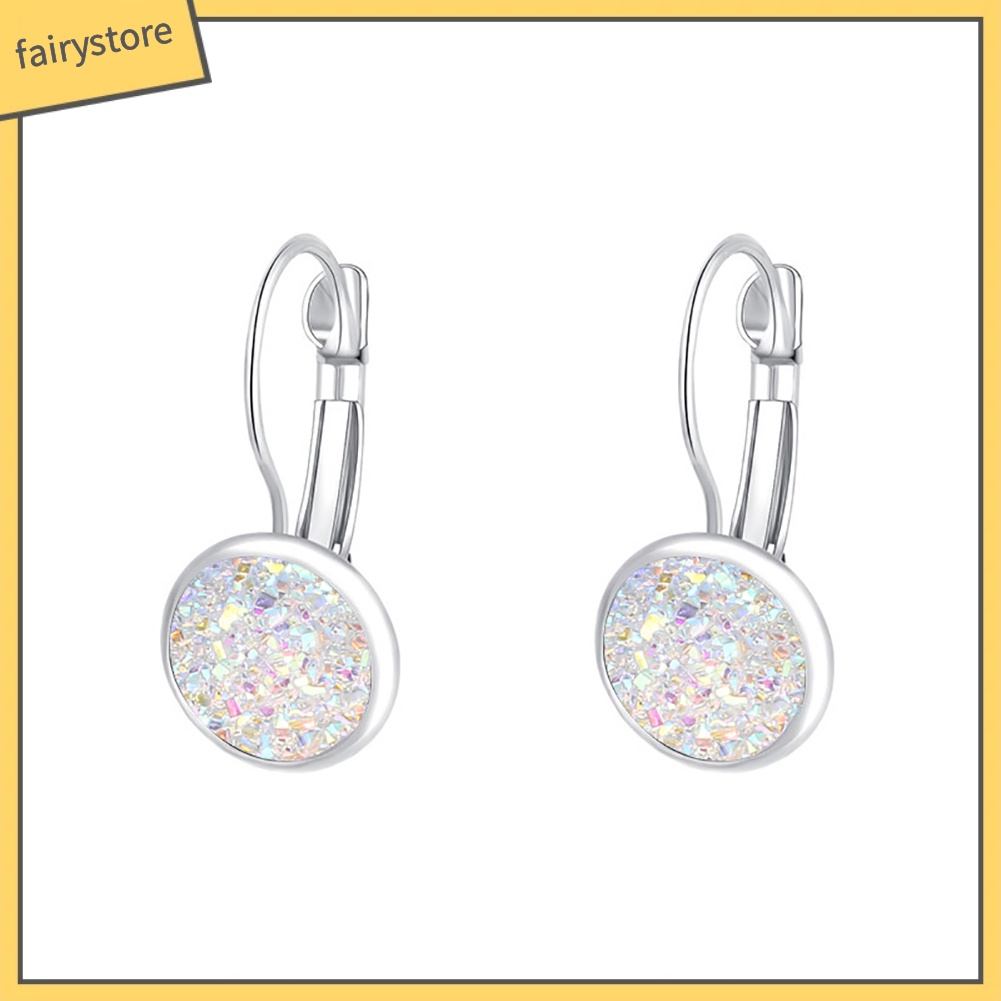 Bông Tai Đính Đá Lấp Lánh Sang Trọng Dành Cho Nữ